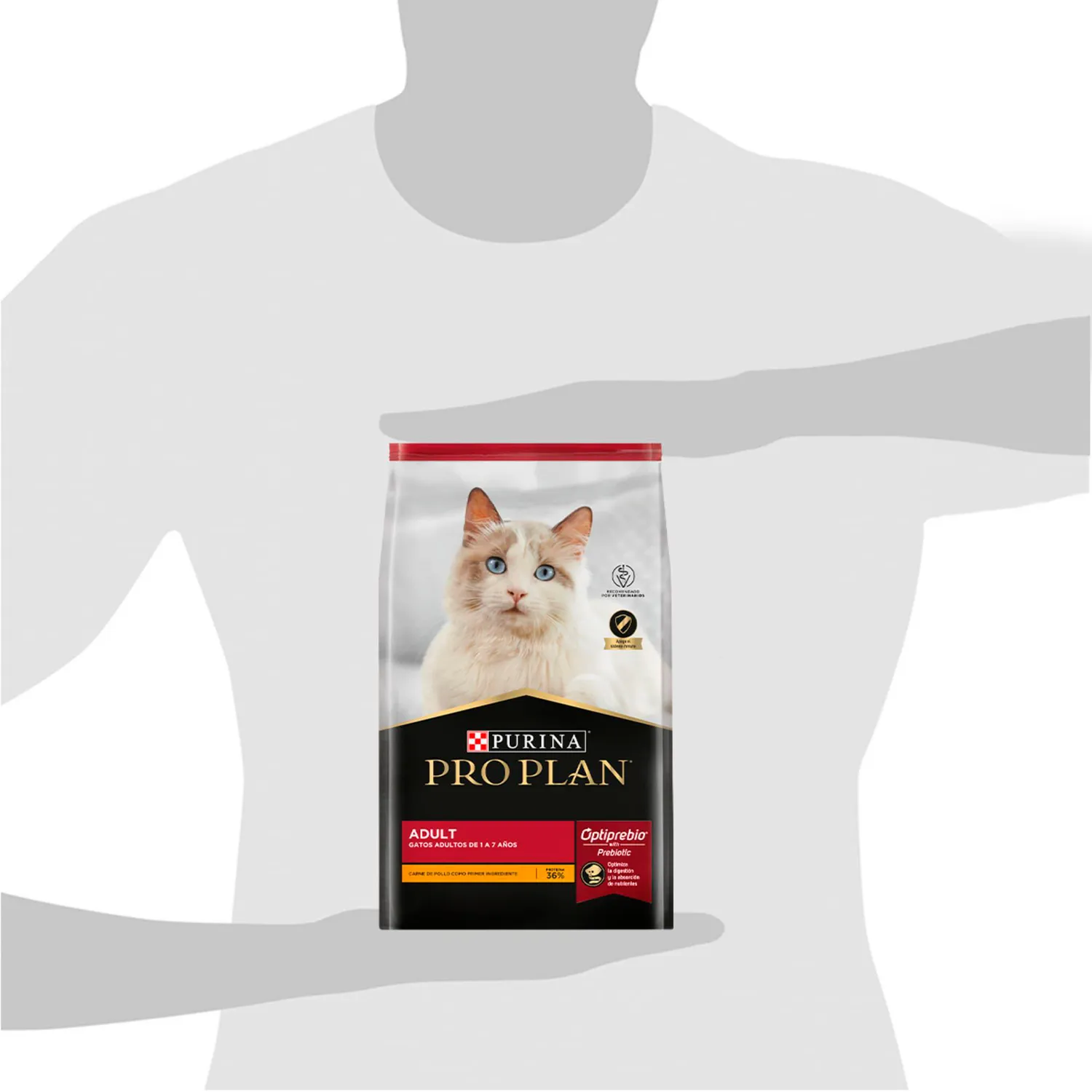 Comida Seca Para Gato Adulto Pro Plan Sabor A Pollo 1.5kg 9