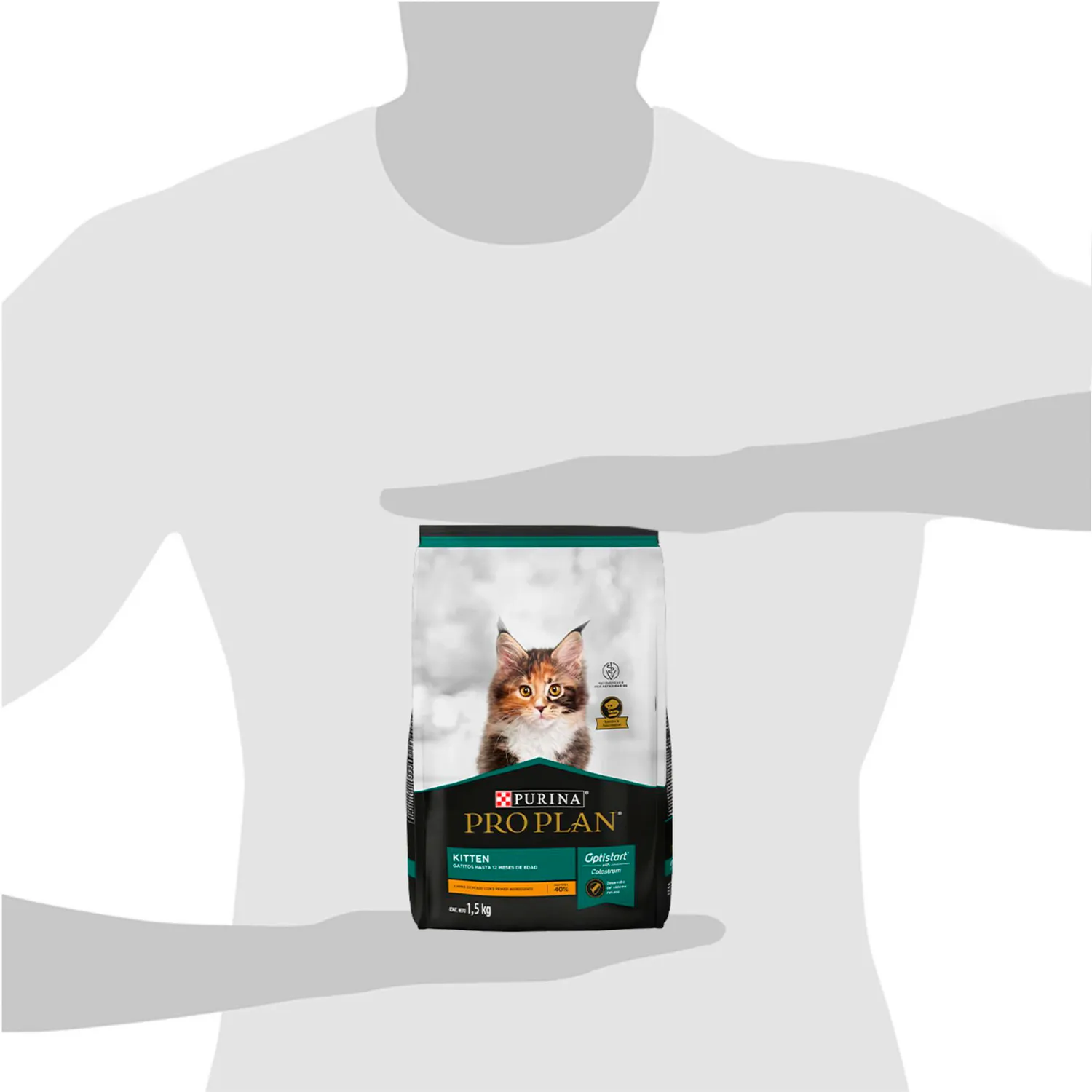 Comida Seca Para Gato Cachorro Pro Plan Sabor A Pollo 1.5kg 8