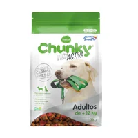 Comida Seca Para Perros Chunky Adulto Vida Activa X 3kg Chunky