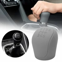 Forro Protector Pomo Perilla Palanca de Cambios Gris