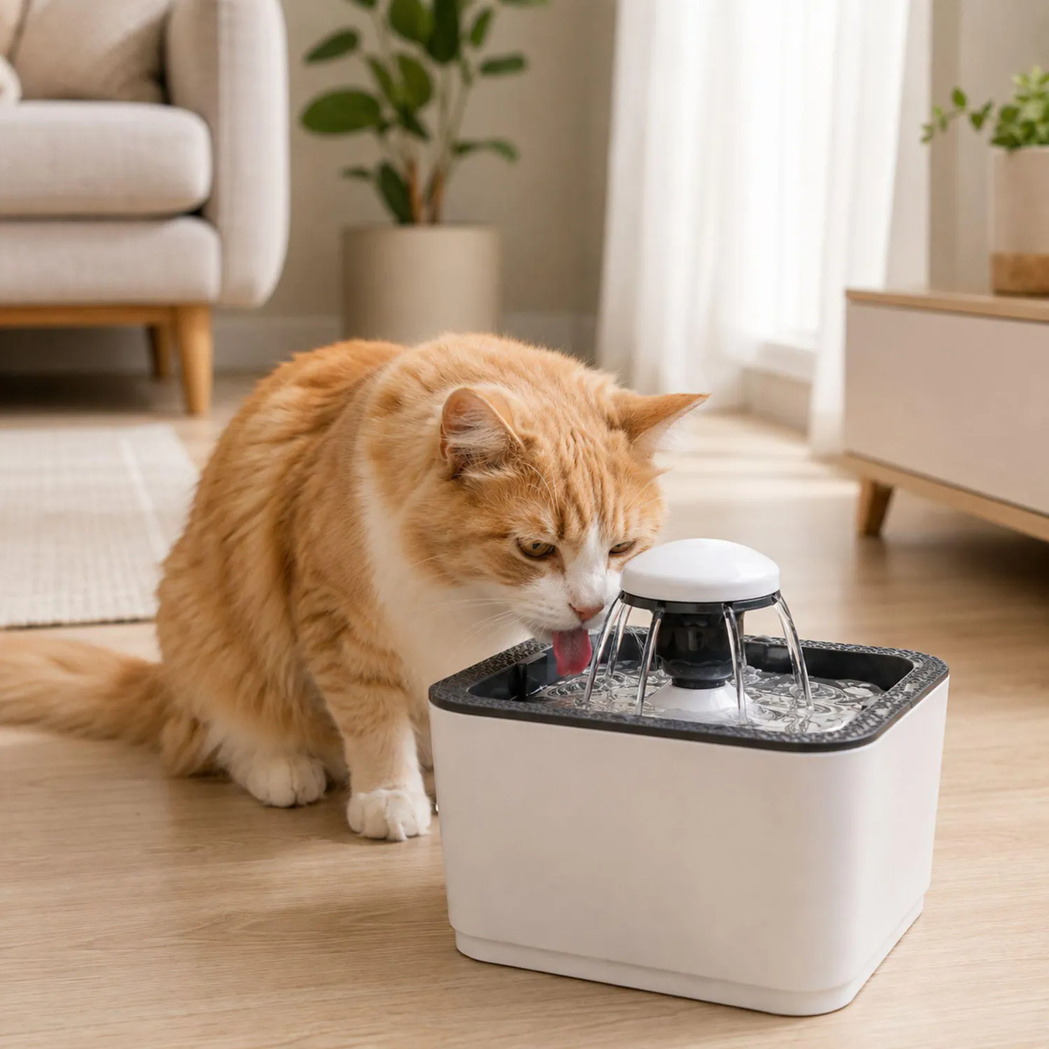 Fuente De Agua Para Perro Y Bebedero Automática 5