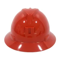 Casco Luminer Ala Enteriza Abs/ratchet Rojo Steelpro Set X 6 Unidades