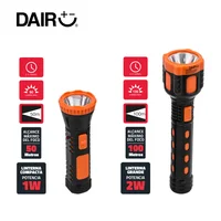 Kit 2 Linternas Recargables Alcance 100M Y 50M