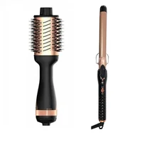Combo Cepillo + Tubo Rizador Keratina Hd8501