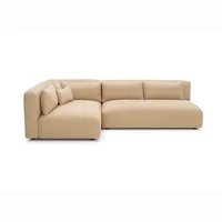 Sofá en L Izquierdo Benito Tela Antifluidos Beige 270x80x75