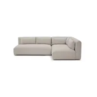 Sofá en L Derecho Benito Tela Antifluidos Beige 270x80x75