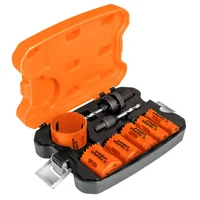Juego de Sierra Copas 8 Piezas para Acero Aluminio y Madera Truper