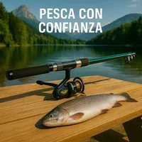 Juego Caña De Pescar Y Carrete Con Accesorios Klimber