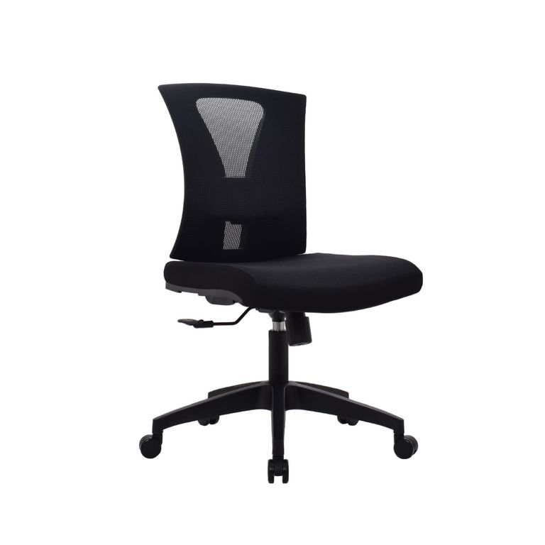 Sedia Da Ufficio Ergonomica EQUIP Nera - Seduta Regolabile Per Lavoro E Studio