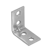 24 Escuadras Esquineras de Refuerzo En Acero 1" x 5/8" Fiero x 6 Unidades