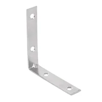 24 Escuadras Esquineras de Refuerzo En Acero 3.1/8" x 5/8" Fiero x 6 Unidades