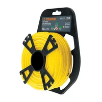 Hilo Redondo Para Guadañadora De 48 Metros. Diámetro 3.3 Mm Truper X 4 Unidades