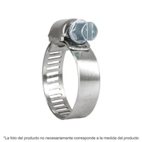 10 Mini Abrazaderas En Acero Inoxidable Desde 13 Mm a 19 Mm Fiero x 10 Unidades