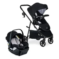 Britax Coche Bebé y Porta Bebé ClickTight Willow Brook Negro Britax