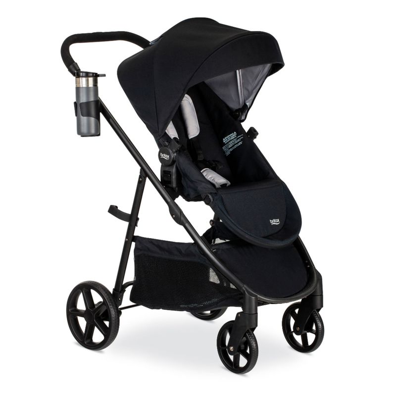 Coche Bebé y Porta Bebé ClickTight Willow Brook Negro Britax