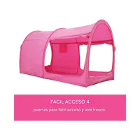 Carpa Para Camping 1 Persona Rosa Alvantor