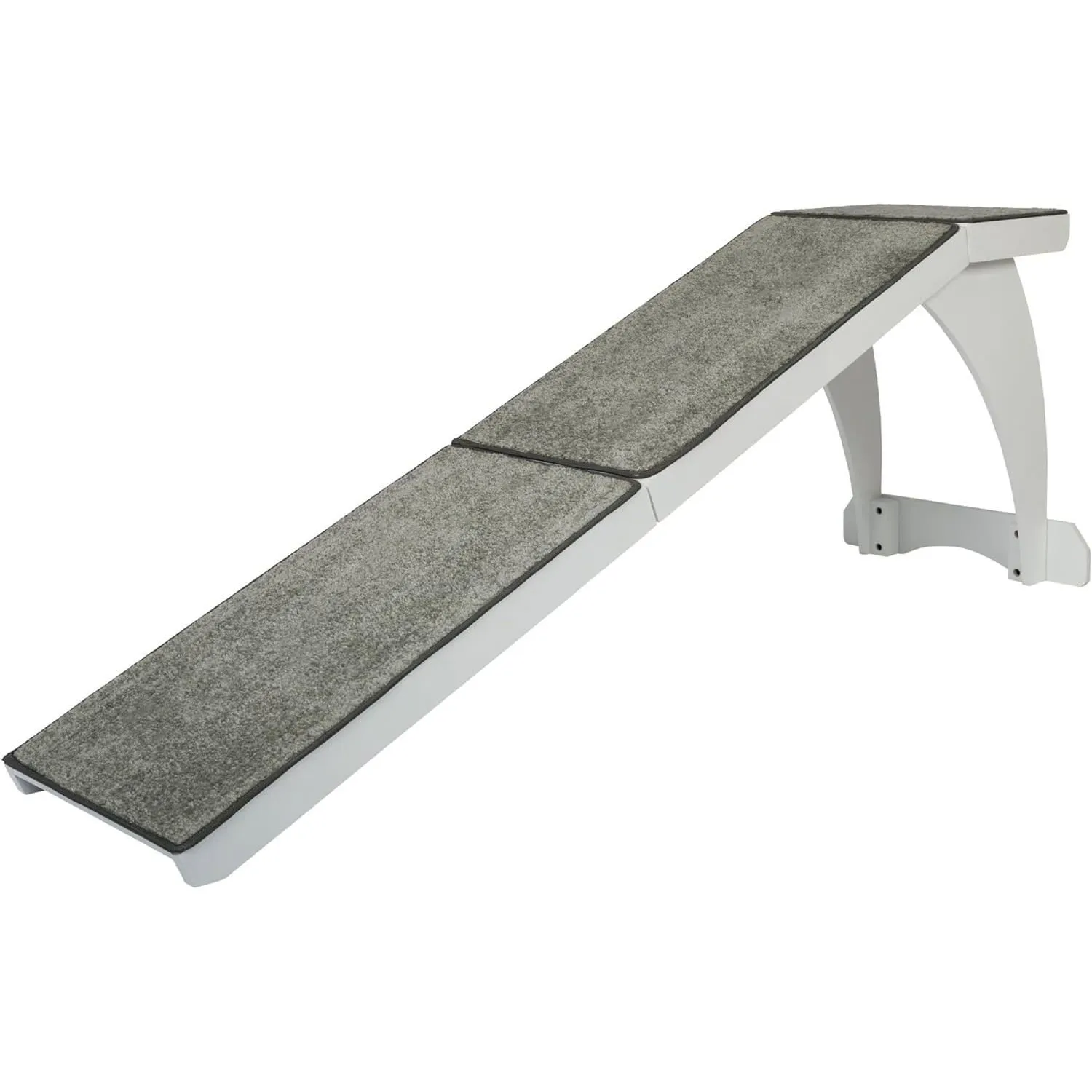 Rampa para Mascotas PetSafe CozyUp con Alfombra Antideslizante Blanca 3