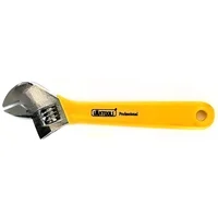 Llave Expansiva Alemana en Acero de 10 Pulgadas con Mango Plástico Uyustools