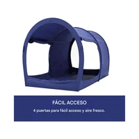 Carpa Para Camping 1 Persona Azul Marino Alvantor