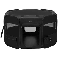 Petsfit Corralito Para Perros Plegable 85x85x54cm Grande Negro