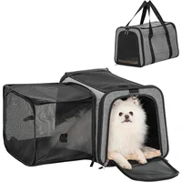 Transportador Para Mascotas  49x31x31cm Pequeño Gris