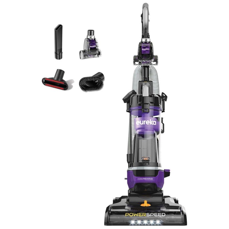 Aspiradora Eureka PowerSpeed con Enrollador Automático y Gran Potencia