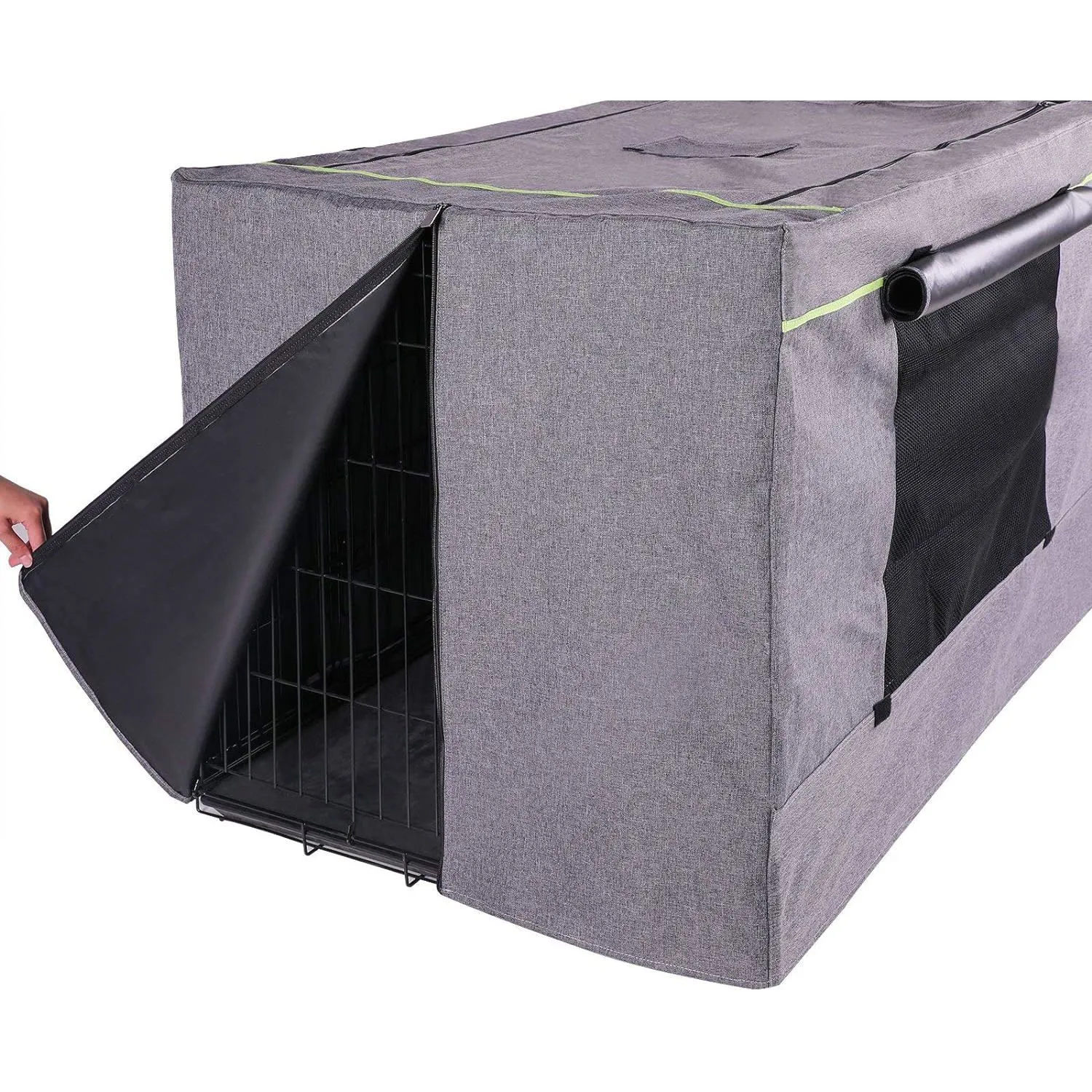 Asiento Elevado Para Mascotas 109x75x78cm Grande Gris 7