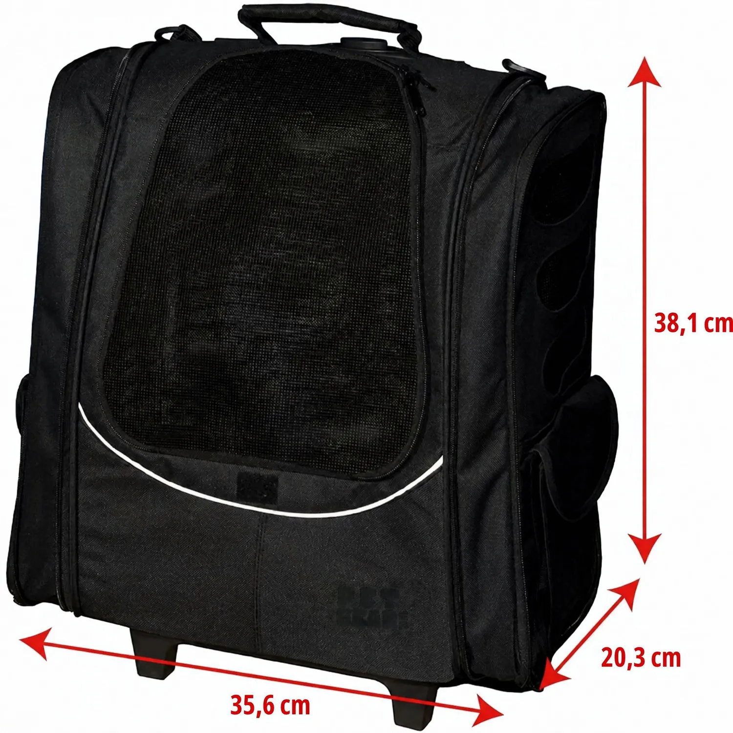 Mochila Para Mascotas 49x24x49cm Mediano Azul Marino