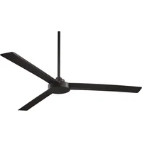Ventilador de TechoColor Negro F624-cl