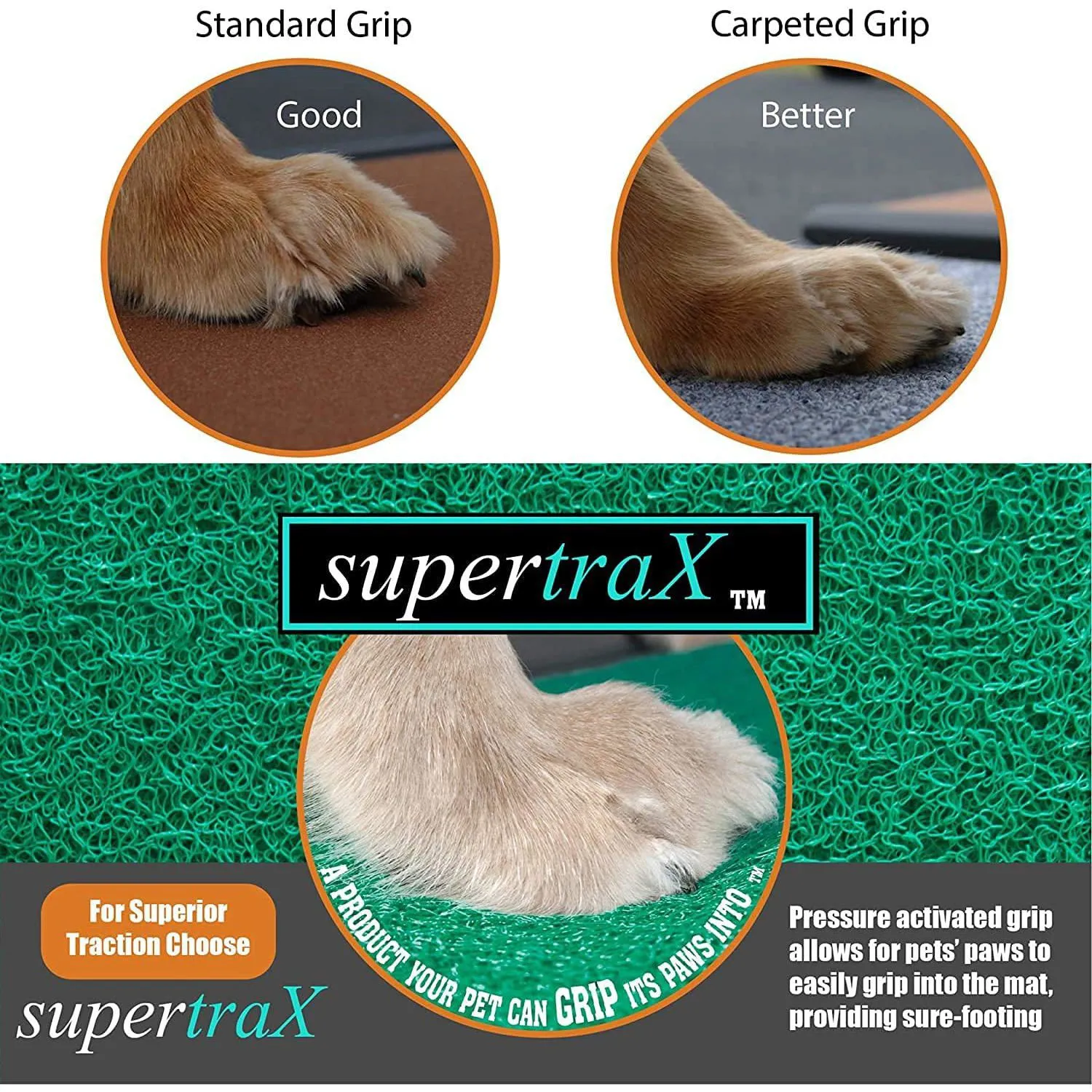 Rampa para Perros Portátil de 42-71 In Pg9166g 4