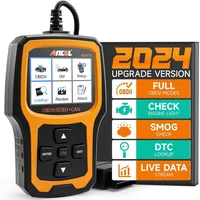 Escáner Automotriz ANCEL AD410 OBD2 con Diagnóstico Completo y Pantalla a Color