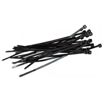 Amarres Plásticos Abrazadera de 20 X 0.48 cm Negro X 100 Unidades Uyustools