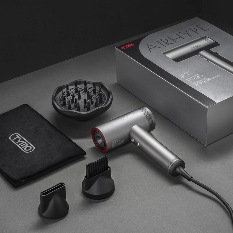 Secador de Pelo Con Difusor para Cabello Rizado TYMO