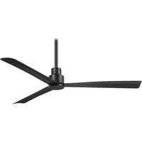 Ventilador de Techo Simple de 3 Aspas Color Negro F787-cl