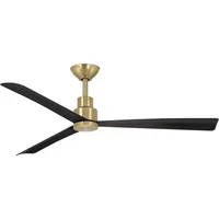 Ventilador de Techo Simple de 44 Pulgadas Color Negro ?f786-sbr/