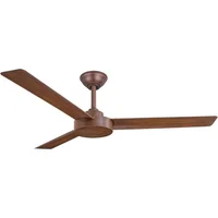 Ventilador de Techo Con 3 Aspas Color Marrón