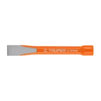 Cincel Profesional de 6" con Cuña de 3/4" y Cabeza Grande x 6 Unidades Truper
