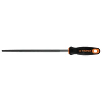 Lima Redonda Bastarda de 10 Pulgadas Mango Comfort Grip x 6 Unidades Truper