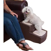 Escalera para Mascotas de 2 Escalones Pg9710ch