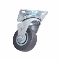 Rueda Industrial Gris 2 1/2 Pulgadas Capacidad de Carga 60 kg Ferrawyy