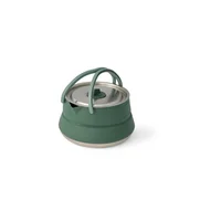 Tetera para Camping de Acero Inoxidable de 1.6L Color Verde