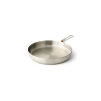 Sarten Para Camping Acero Inoxidable 10pulg