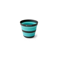 Vaso Plegable Para Camping de Acero Inoxibale 0.4L Color Azul