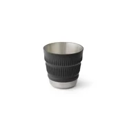 Vaso Plegable Para Camping de Acero Inoxidable 0.5L Color Verde