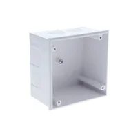 Halux Caja Doble Fondo Conduit 10X10X6.8 Cm Sin Placa