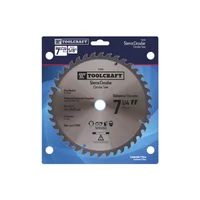 Disco Sierra Madera 7.1/4 Pulgadas Eje 5/8 Pulgadas 16 Dientes Toolcraft Set X 16 Unidades