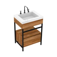Kit Lavamanos Oslo 63X48 Godai Piso Cubo Cajón Gracia