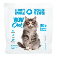 Alimento Húmedo Para Gato Wow Cat Cocinado Pollo 100g  Wow Cat