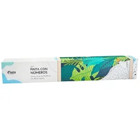 Kit Lienzo Pinta Por Números 30x40cm Rf Pájaro En Árbol