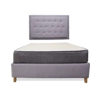 Combo Base Cama + Colchón Tanner 100 Sencillo + Espaldar